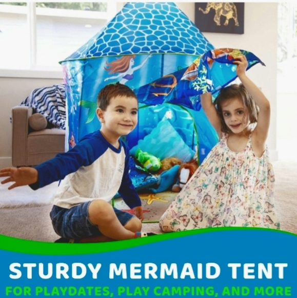 KIDS "LITTLE MERMAID"
PLAYHOUSE TENT - Picture 9 of 12